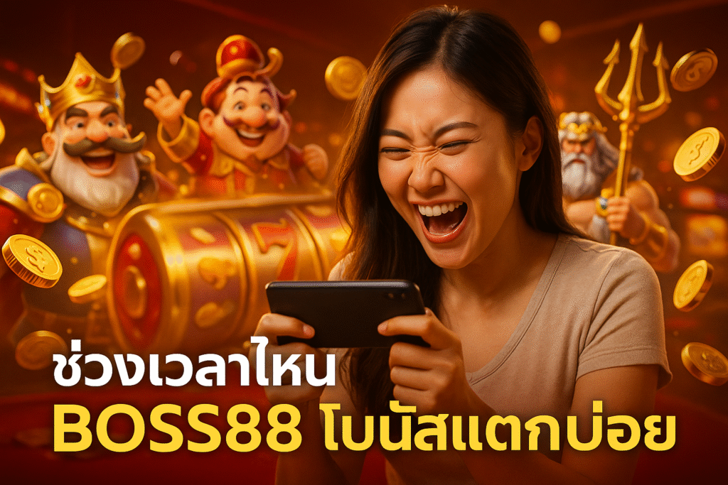 ช่วงเวลาไหน BOSS88 โบนัสแตกบ่อย