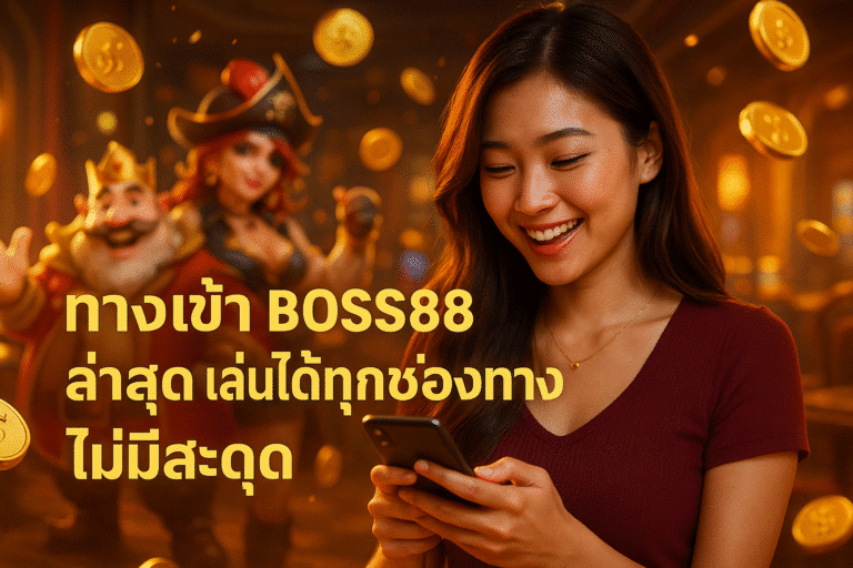 ทางเข้า BOSS88 ล่าสุด เล่นได้ทุกช่องทาง ไม่มีสะดุด